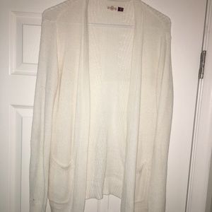 White Cardigan